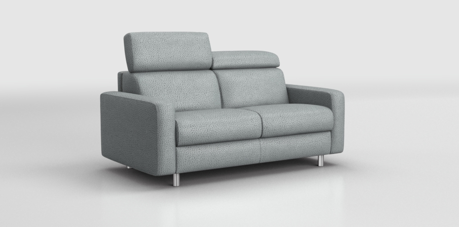 Vobarno - 2 seater sofa bed slim armrest